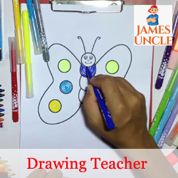 Drawing teacher Mr. Sankhadeep Roychowdhury in Regent Estate